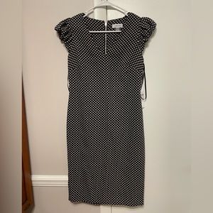 Calvin Klein Polka Dot Dress NWT Size 6